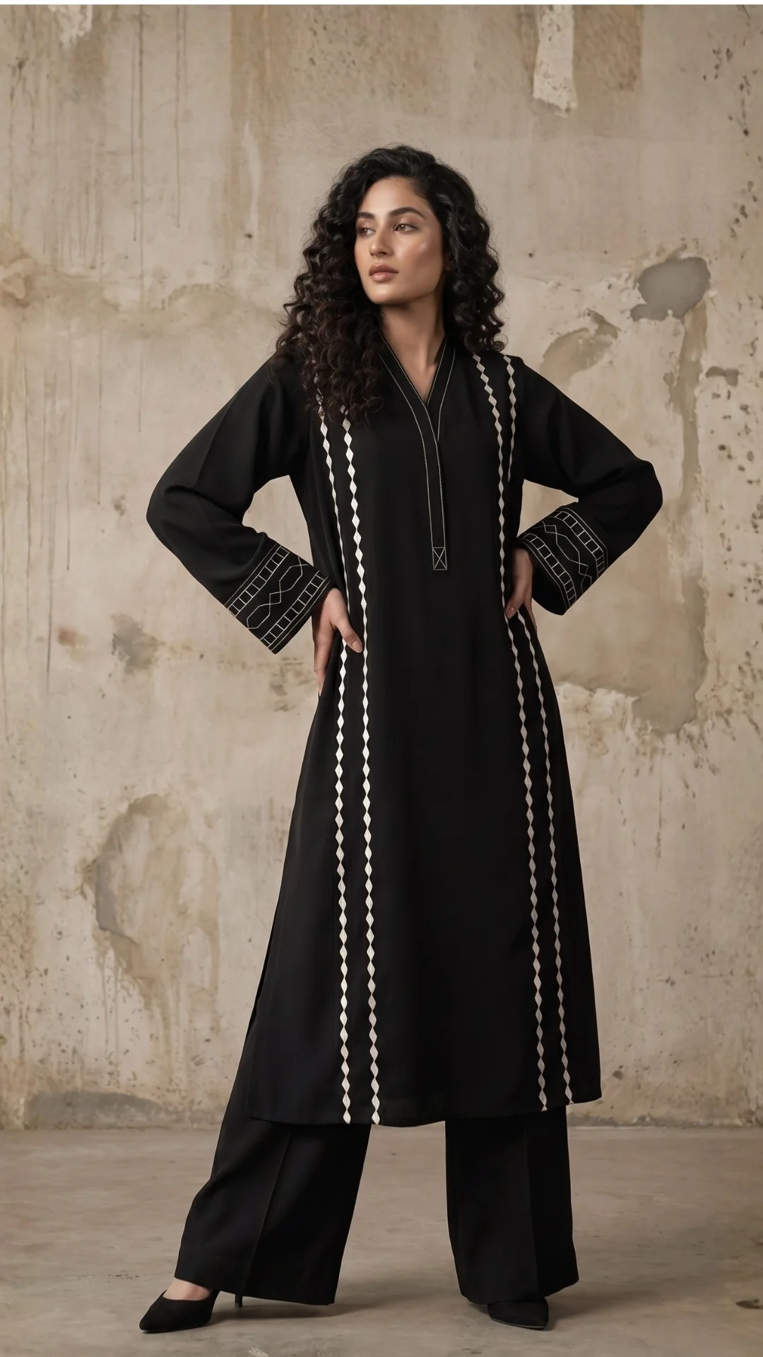 Royal Black by Naureen Jamal Coords