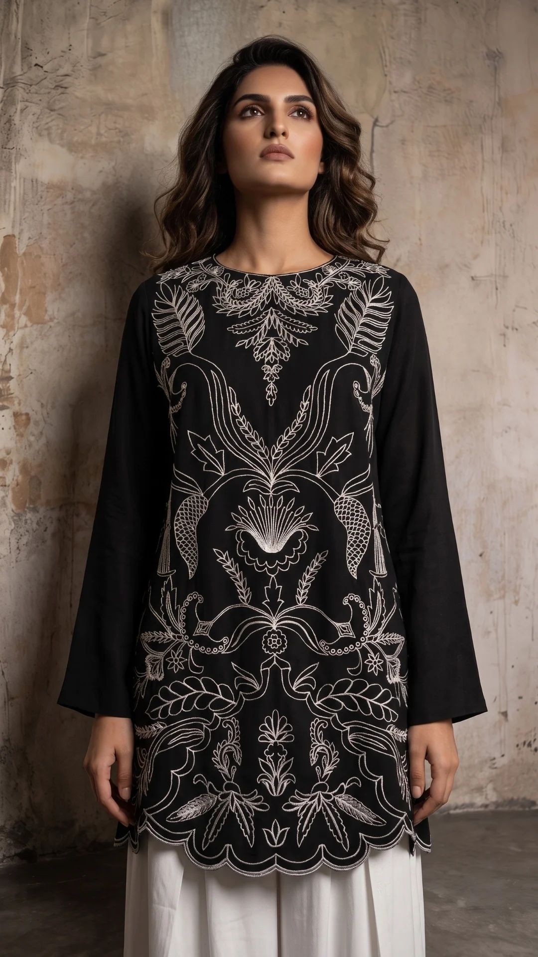 Pakistani black Coords Set Monochrome
