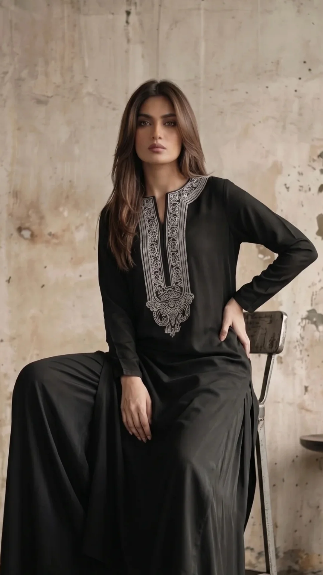 Pakistani Designer Naureen Jamal Blac