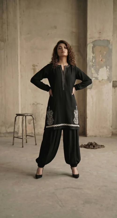 Balloon Trouser by Naureen Jamal