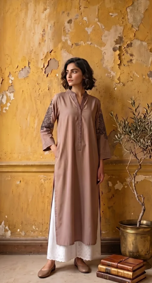 Pocket Linen Kurta